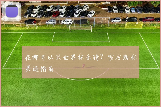 在哪可以买世界杯竞猜？官方购彩渠道指南